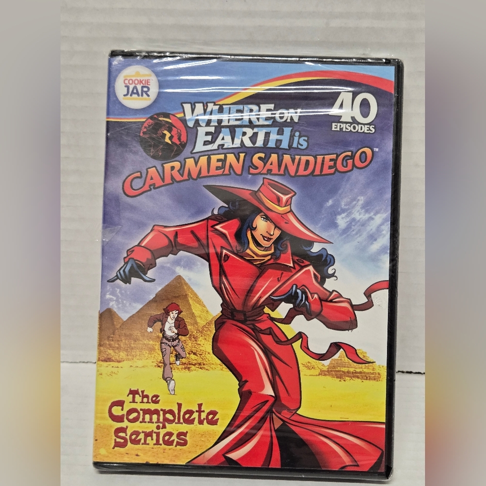 New & Sealed Where On‎ Earth Is Carmen Sandiego The Complete Series DVD